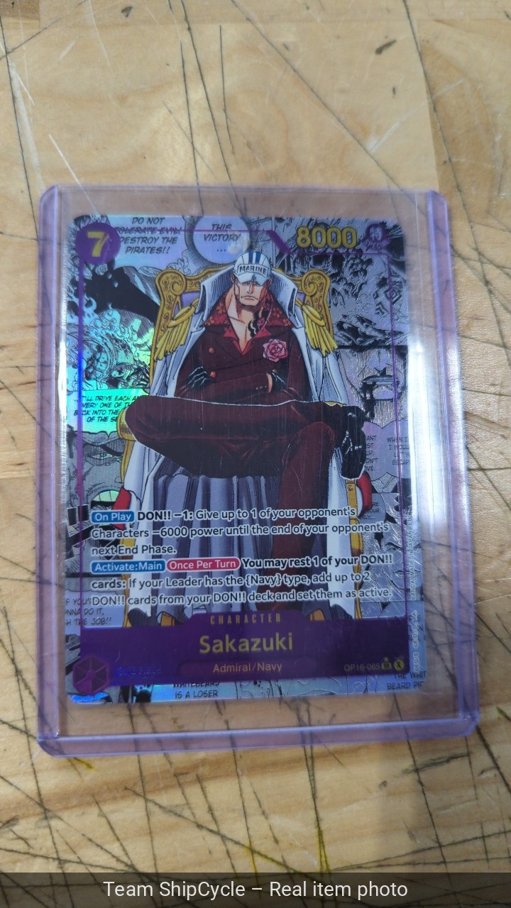 Sakazuki OP16065 Manga The Time of Battle OP16 English G2U