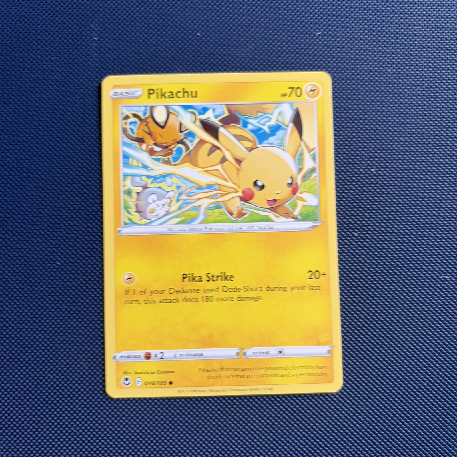 Pokémon TCG: Pikachu Sword & Shield – Silver Tempest #049/195 NM