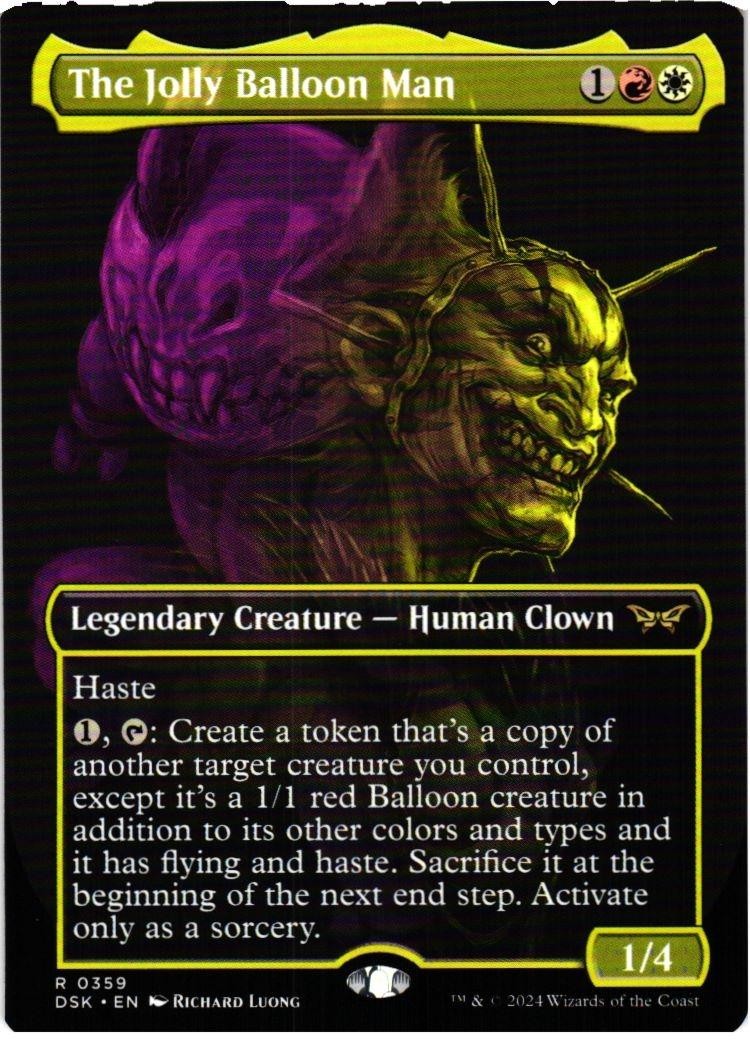 The Jolly Balloon Man (Showcase) 359 R Duskmourn: House of Horror NM MTG