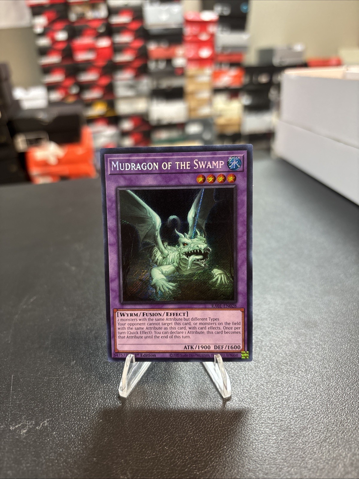 Mudragon of the Swamp (Secret Rare) RA01-EN028 25th Anniversary Rarity…