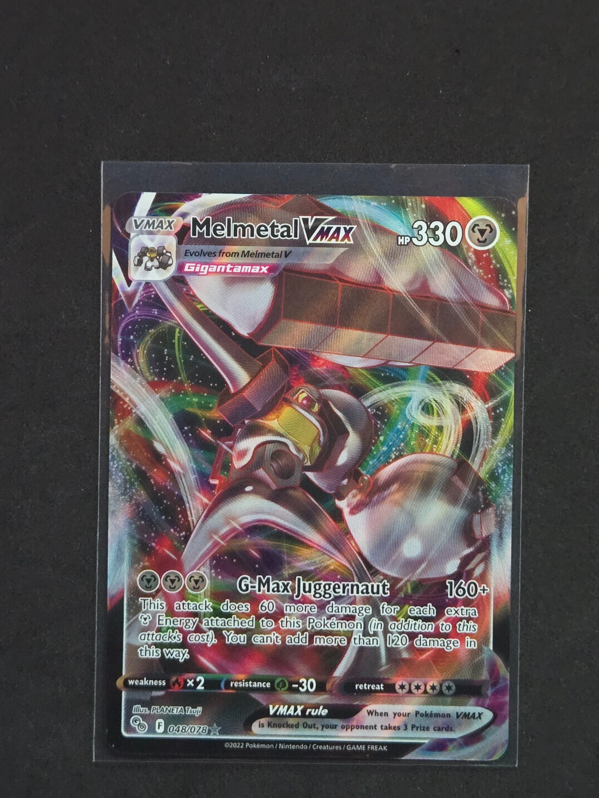 Melmetal VMAX 048/078 Pokémon GO Holo