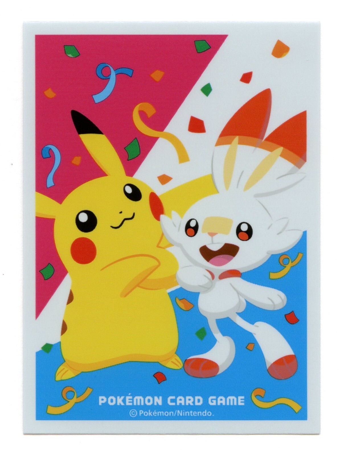 Pikachu & Scorbunny Individual Card Sleeve Pokemon Center Japan Original NEW