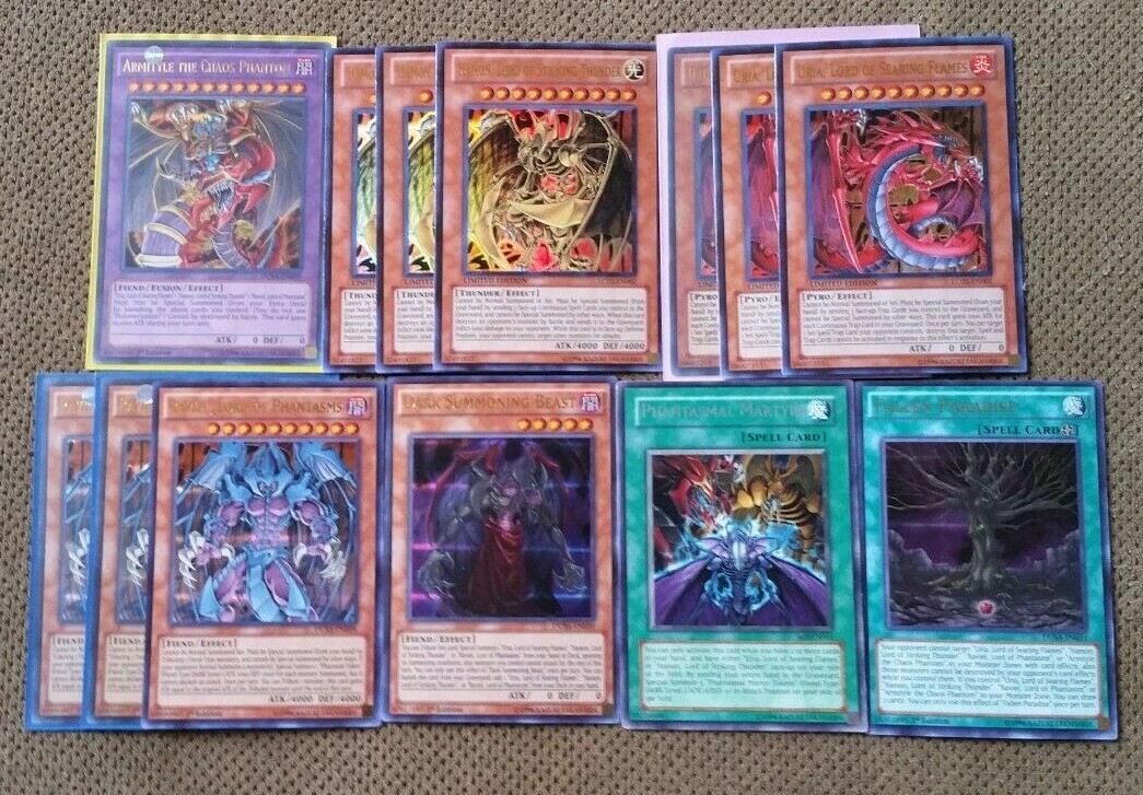 Yugioh Sacred Beast Deck Core Armityle Uria Raviel Hamon Dark Summoning Lot