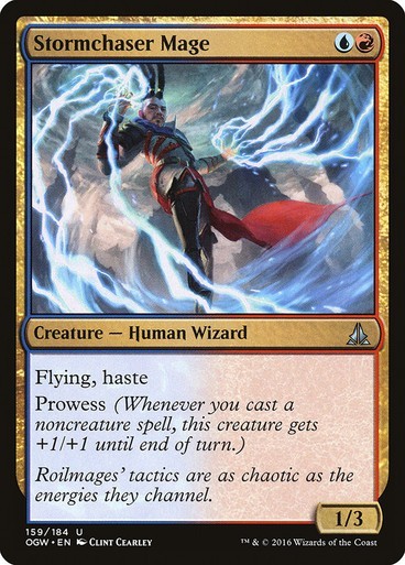 Stormchaser Mage NM/M Oath of the Gatewatch Multicolor Creature Mtg Magic