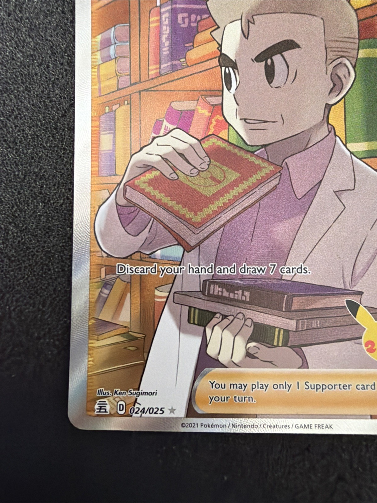 Professor’s Research 024/025 Celebrations 25th-FULL ART Holo Pokemon TCG NM #LA4