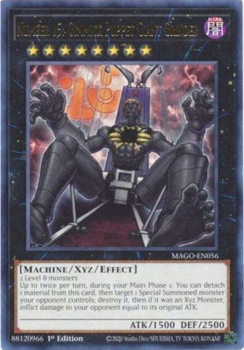 Yu-Gi-Oh! – Number 15 – MAGO-EN056 – Gold Rare – 1st Ed – NM/M – NEW