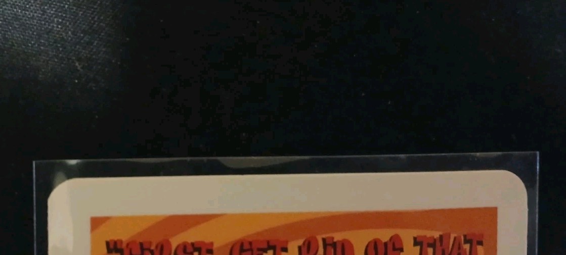 ULTRA RARE WHITE BORDER DEMO CARD FIRST GET RID OF THAT RIDICULOS PAPER HAT…