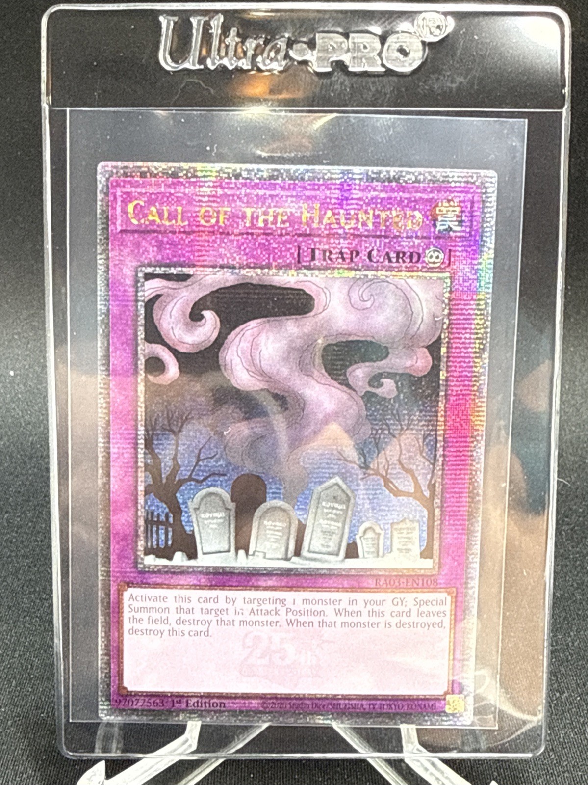 Call of the Haunted – Quarter Century Rare – RA03-EN108 Quarter Century NM