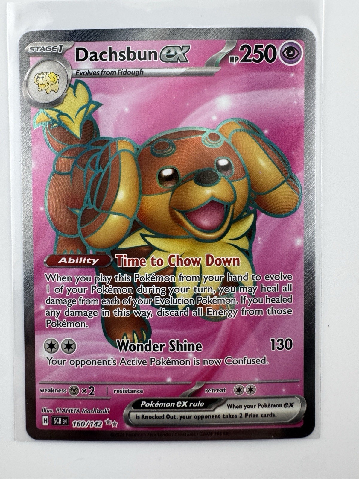 Dachsbun ex 160/142 Sv07: Stellar Crown Holo