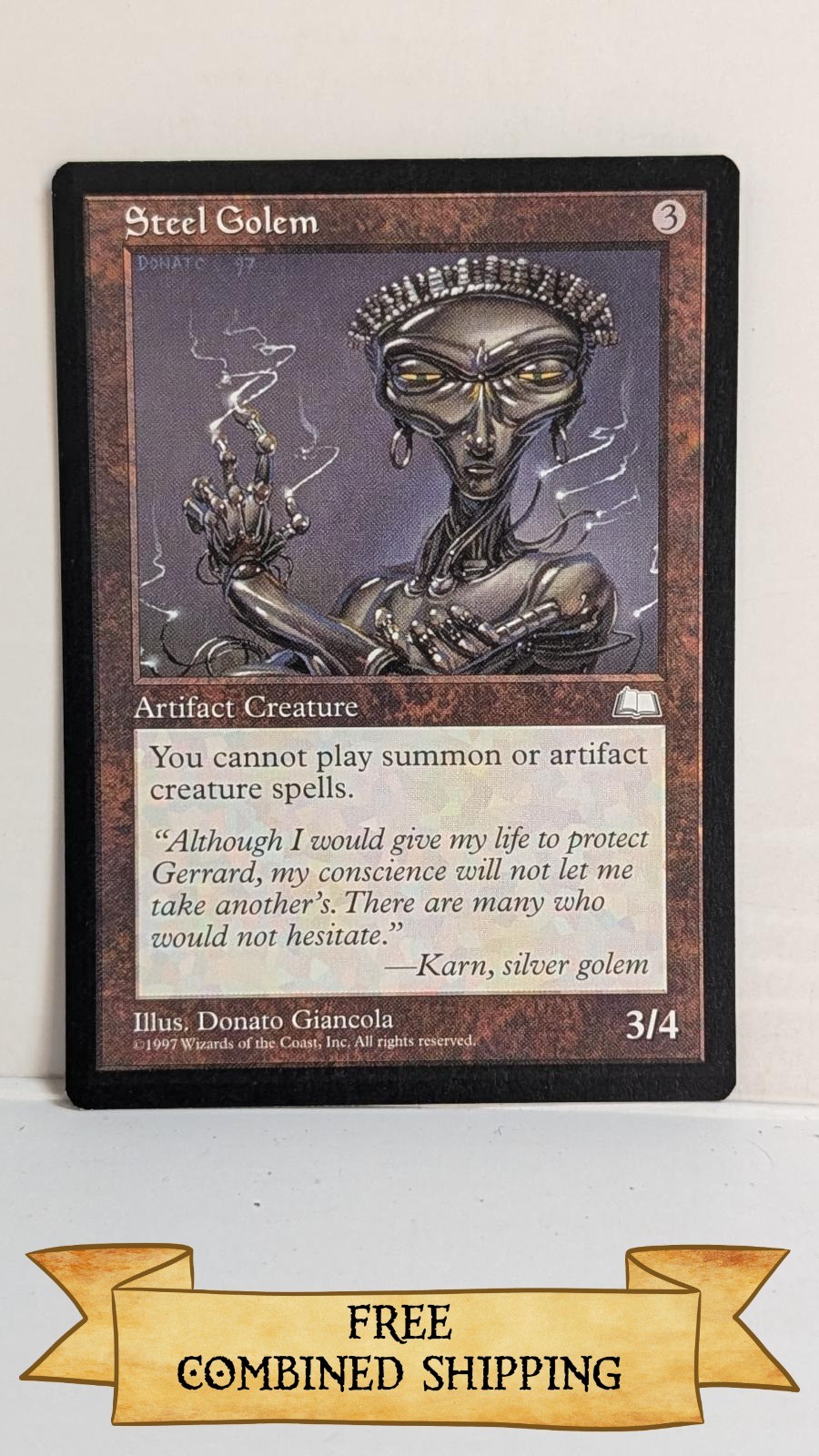 Steel Golem Weatherlight …sku: BE999