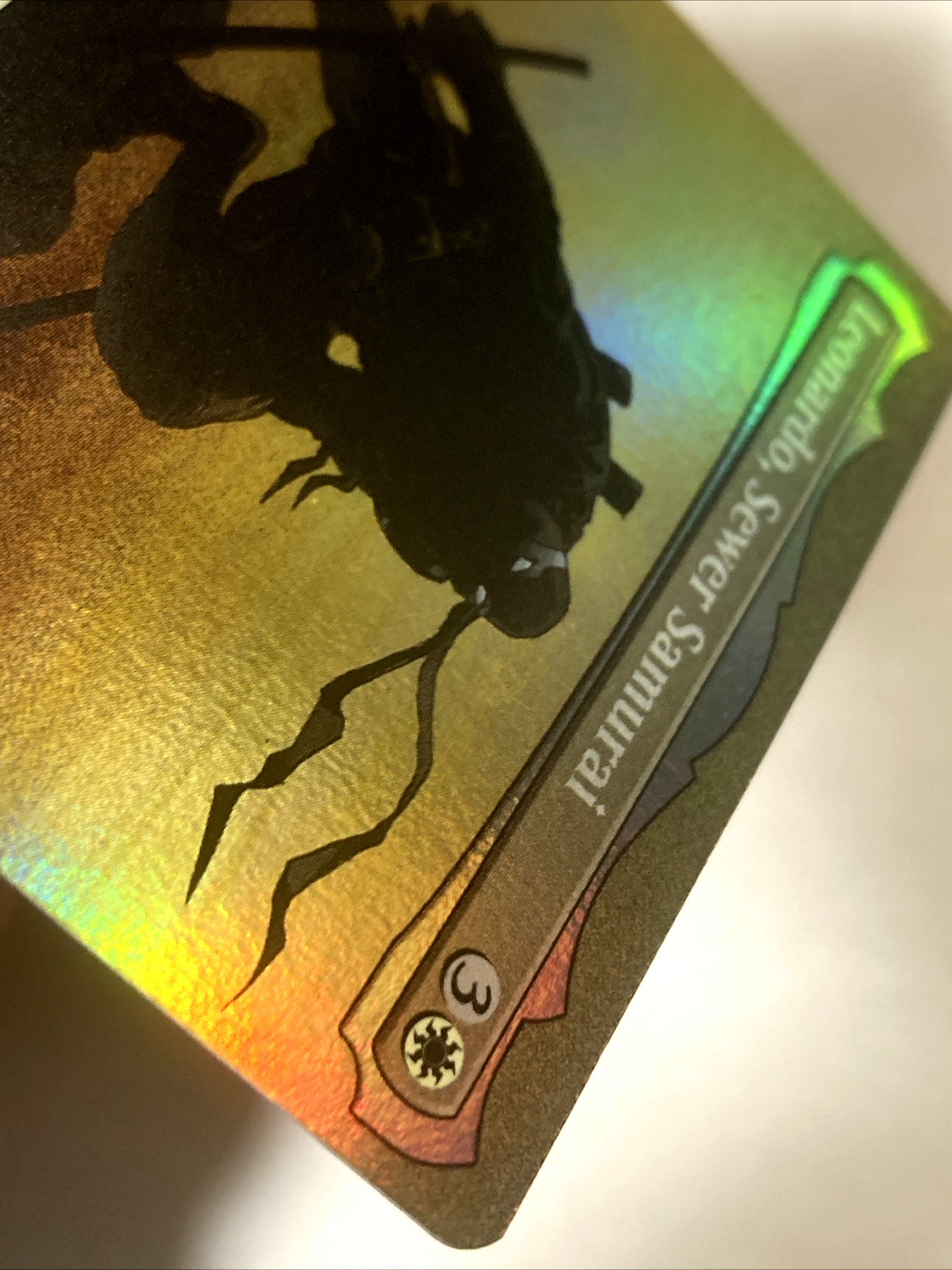 MTG Leonardo, Sewer Samurai (Borderless Foil) Teenage Mutant Ninja Turtles 215