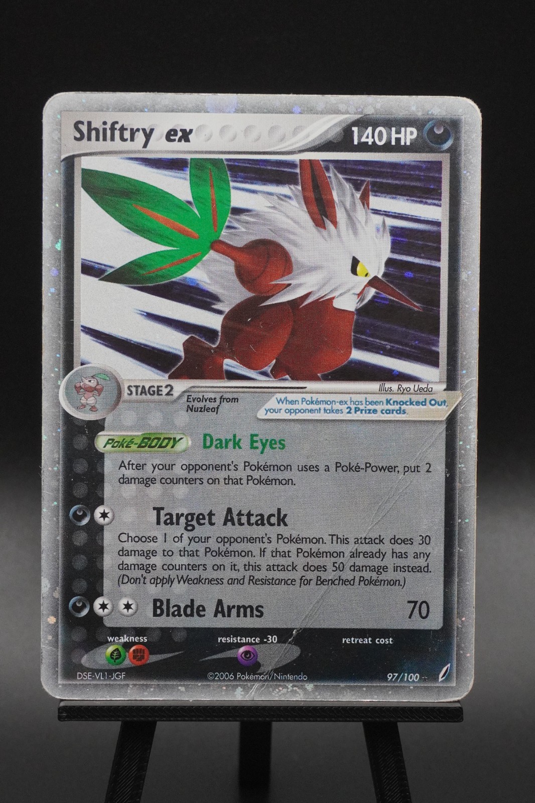 Shiftry ex 97/100 Pokemon Crystal Guardians Holo Pokemon Card HP