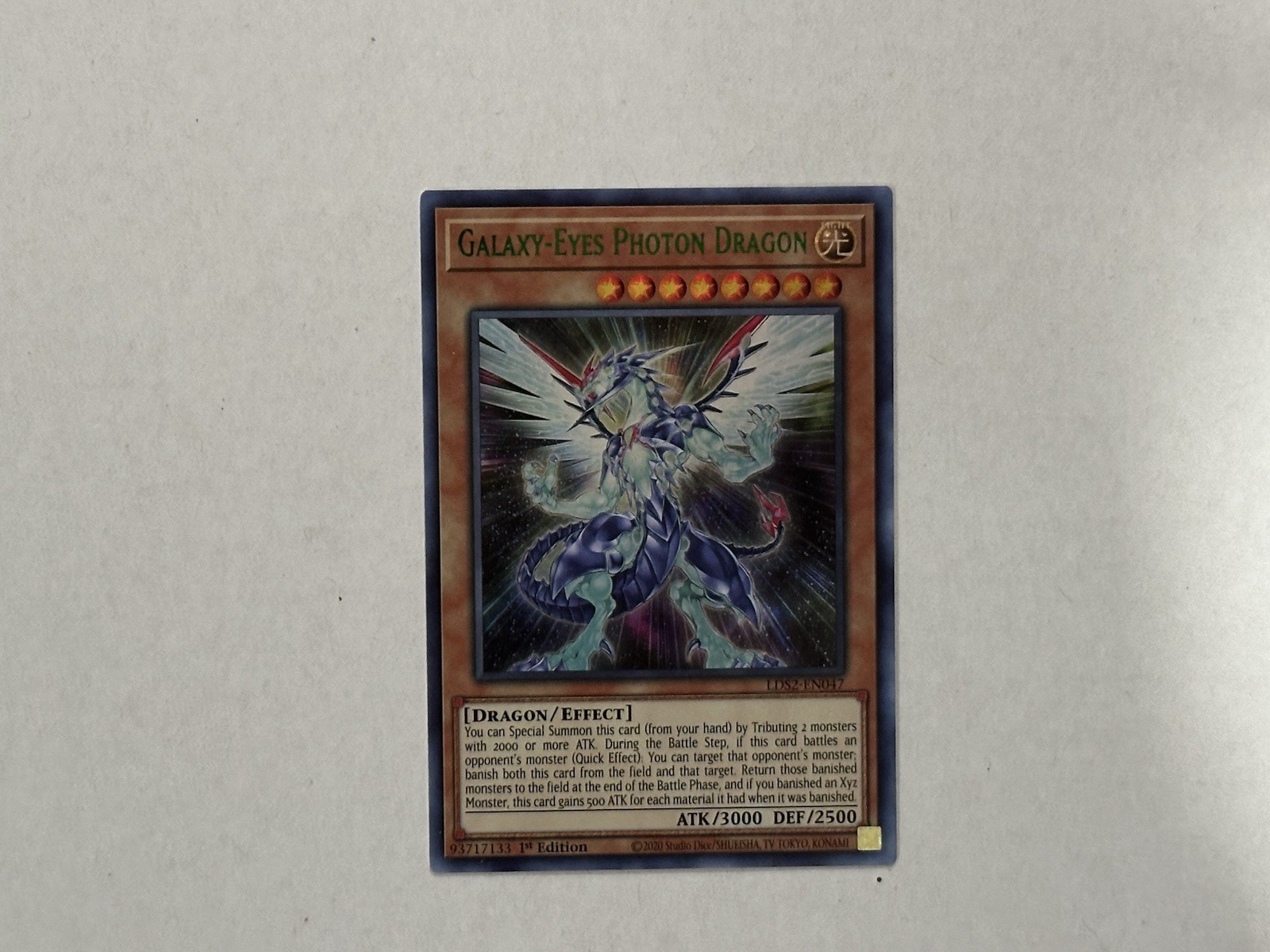 Galaxy-Eyes Photon Dragon – LDS2-EN047 – Ultra Rare (GREEN) NM – Yu-Gi-Oh!