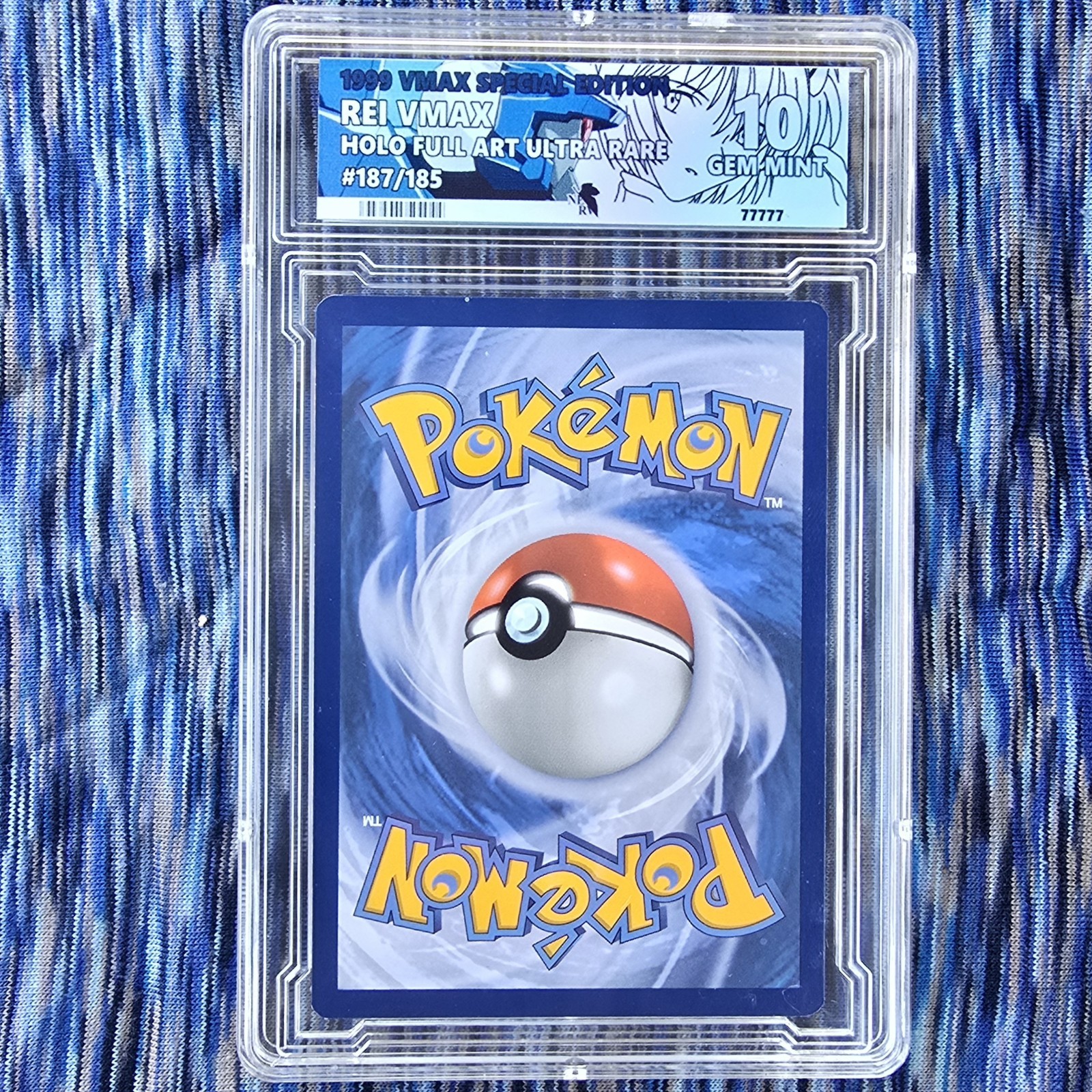 Rei Pokemon Card Slab