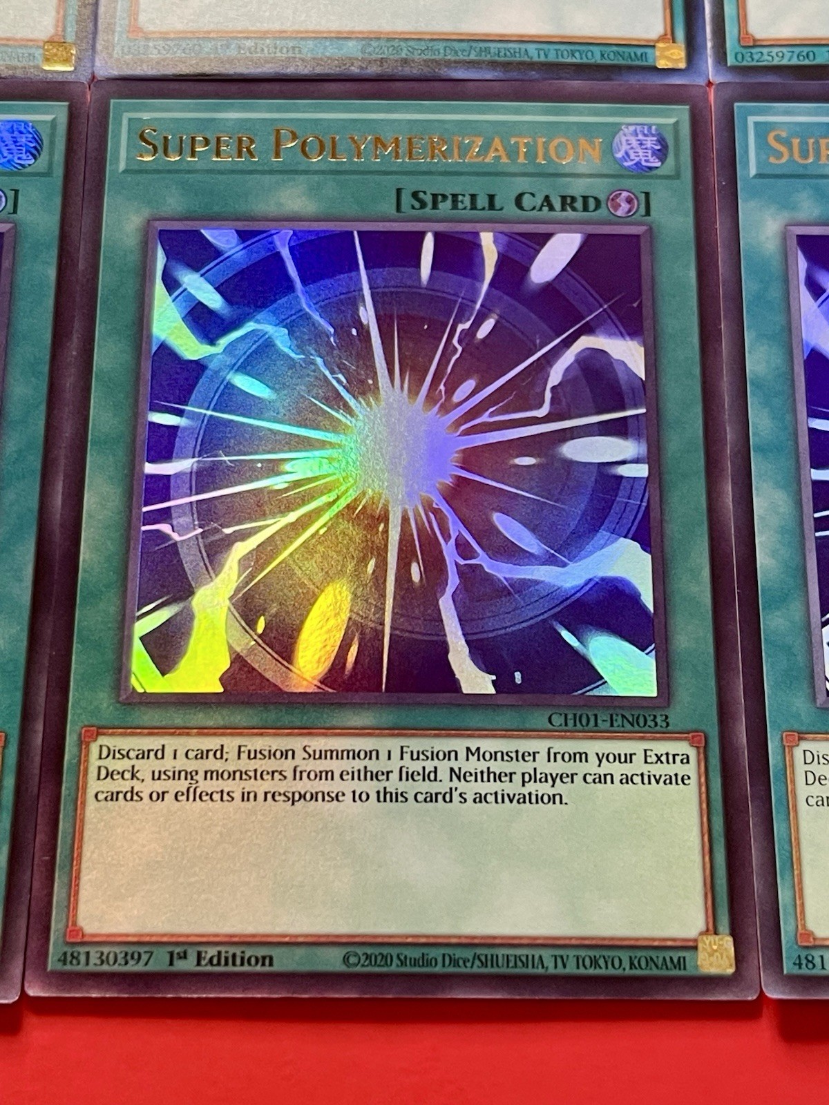 3x Super Polymerization + 3x SpellBound | Ultra Rare | NM | 1st Ed | YuGiOh!