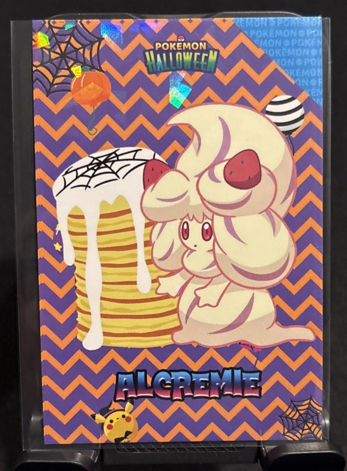Rare Pokemon Halloween Full Art Alcremie Card Database Low Pop Card 🎃⭐️