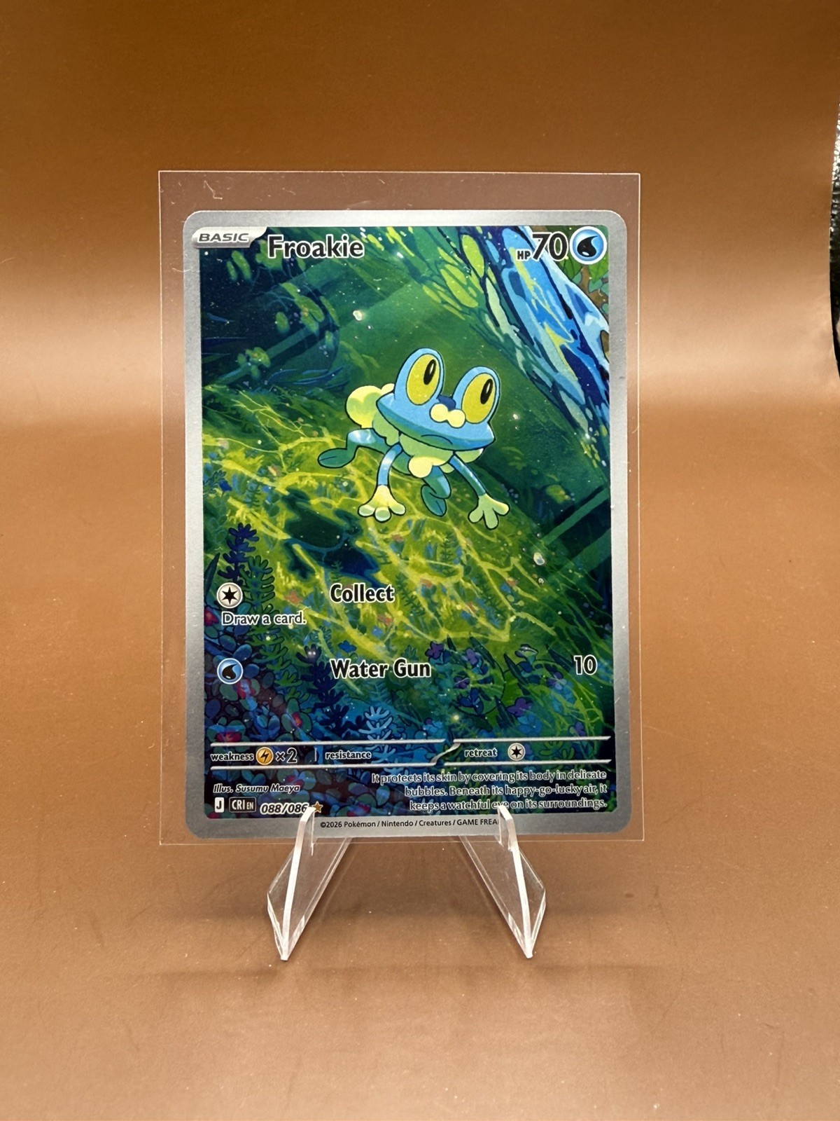 Froakie 088/086 Me04: Chaos Rising Holo