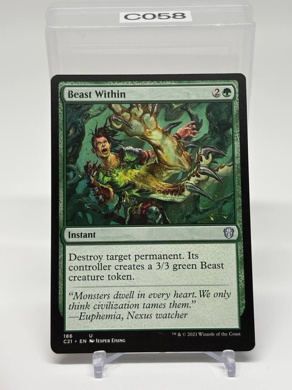 MTG Magic the Gathering Beast Within (186) Commander 2021 LP