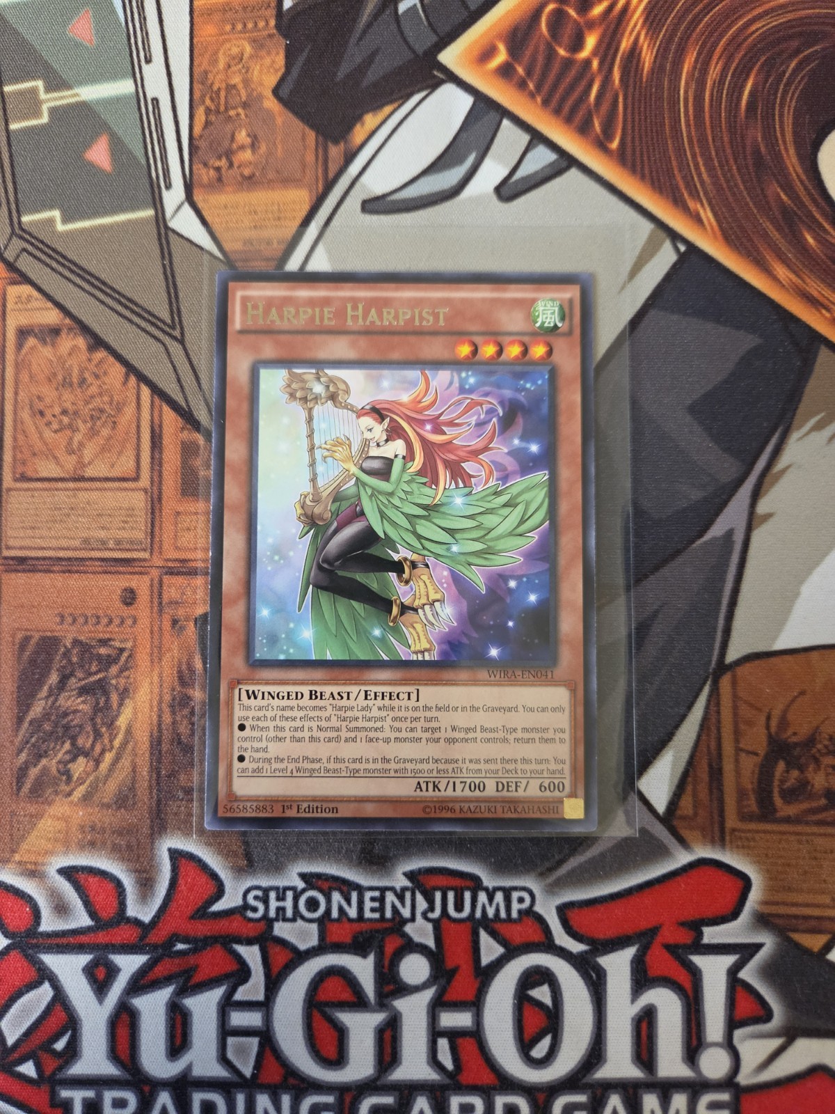 YUGIOH HARPIE HARPIST WIRA-EN041 RARE 1ST ED NM