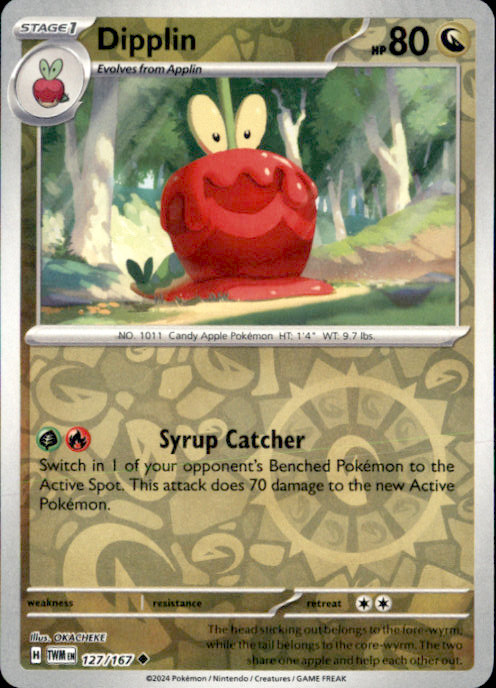 Dipplin – Reverse Holo Uncommon SV06: Twilight Masquerade 127/167 NM OKACHEKE 20