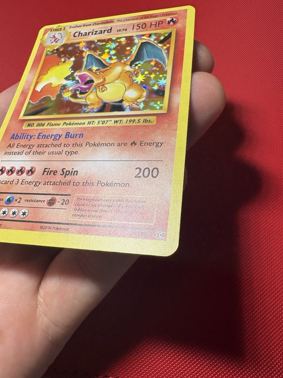 Charizard 11/108 Holo Rare XY Evolutions Pokemon Card LP