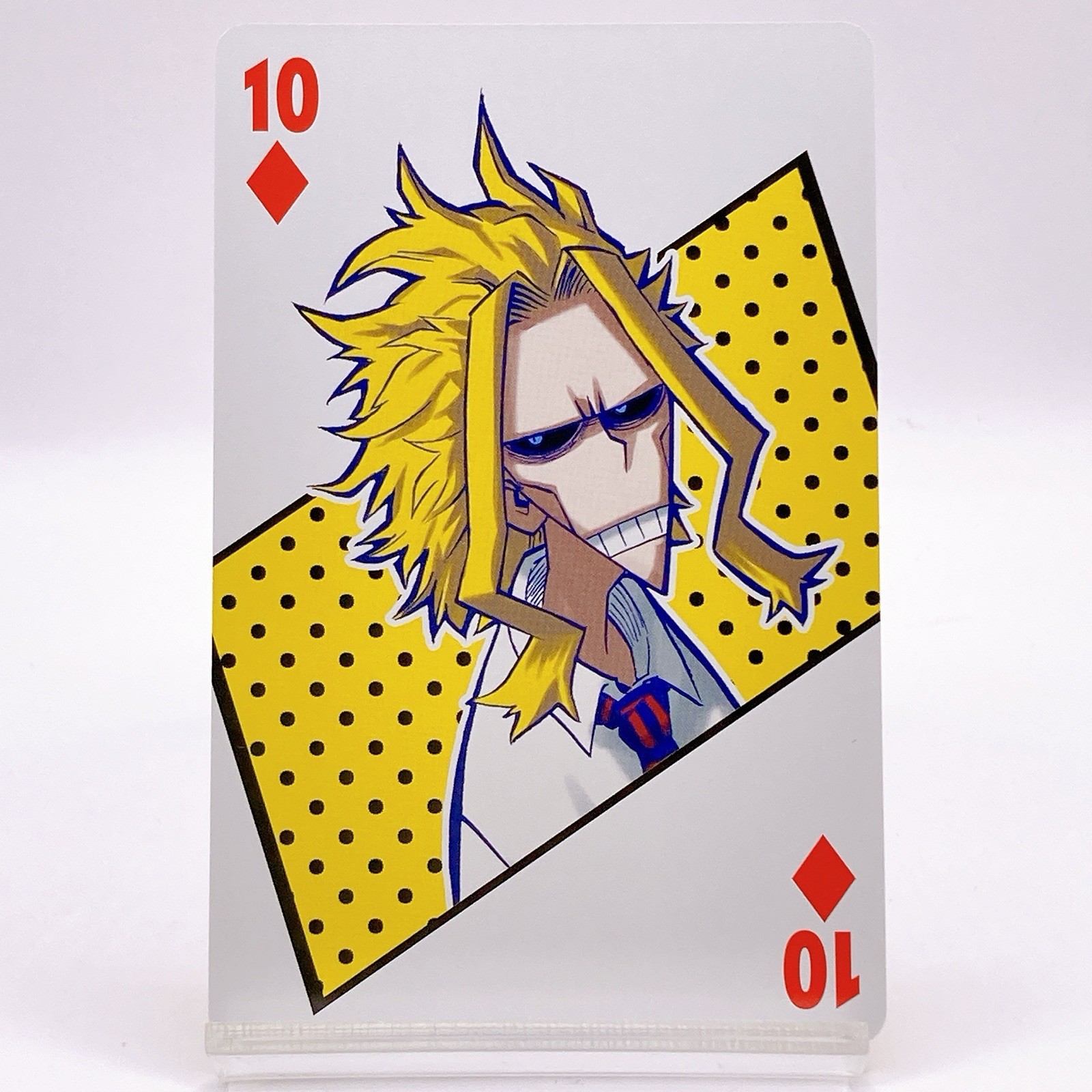 All Might My Hero Academia Playing Card Diamond 10 Jump Japan Limited F/S