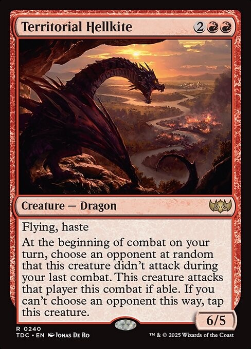 Territorial Hellkite 240 R Normal TDC MTG NM
