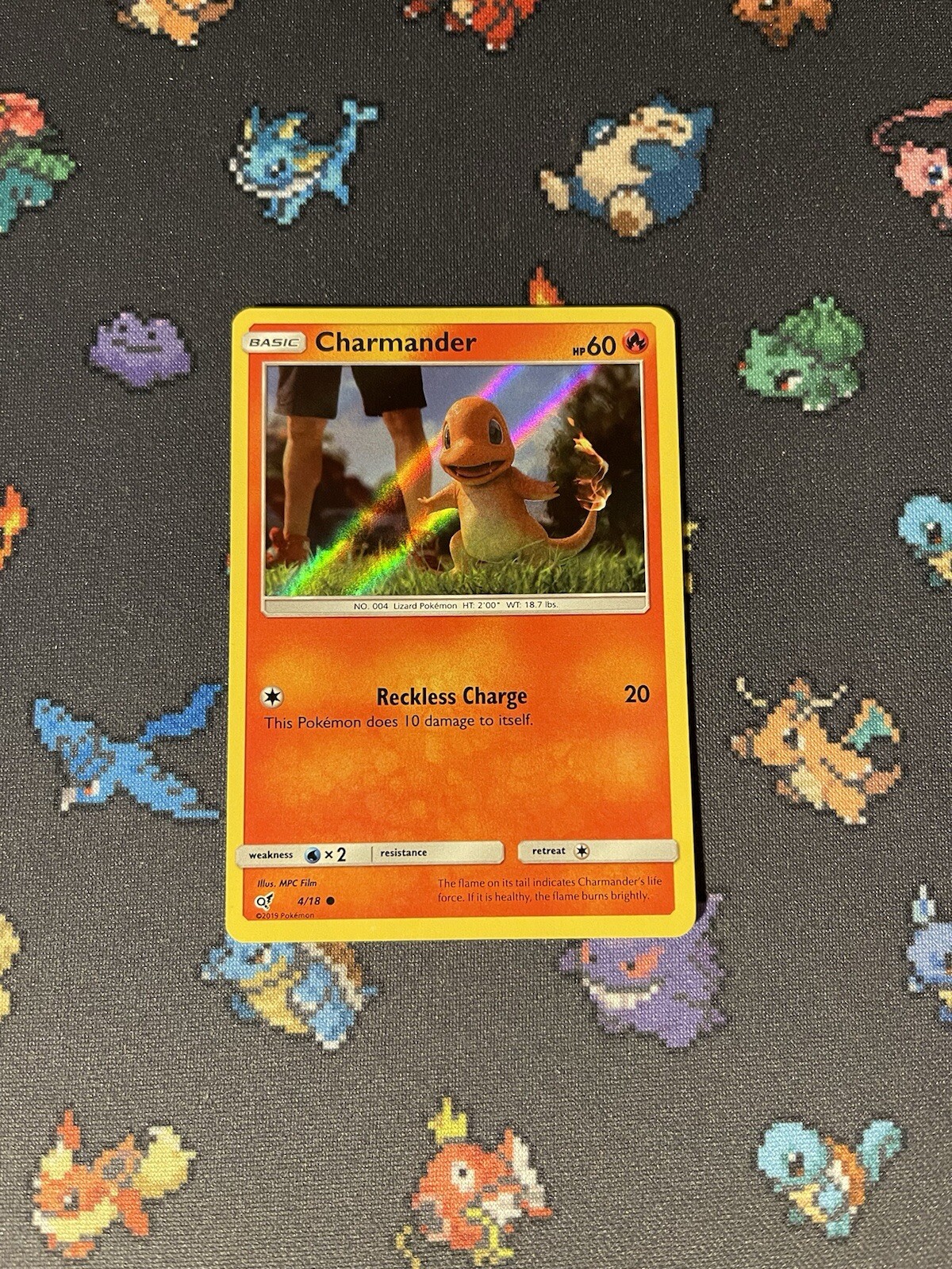 Pokémon Cards Charmander 4/18 Holo Promo Promo Detective Pikachu – (NM/LP) x1