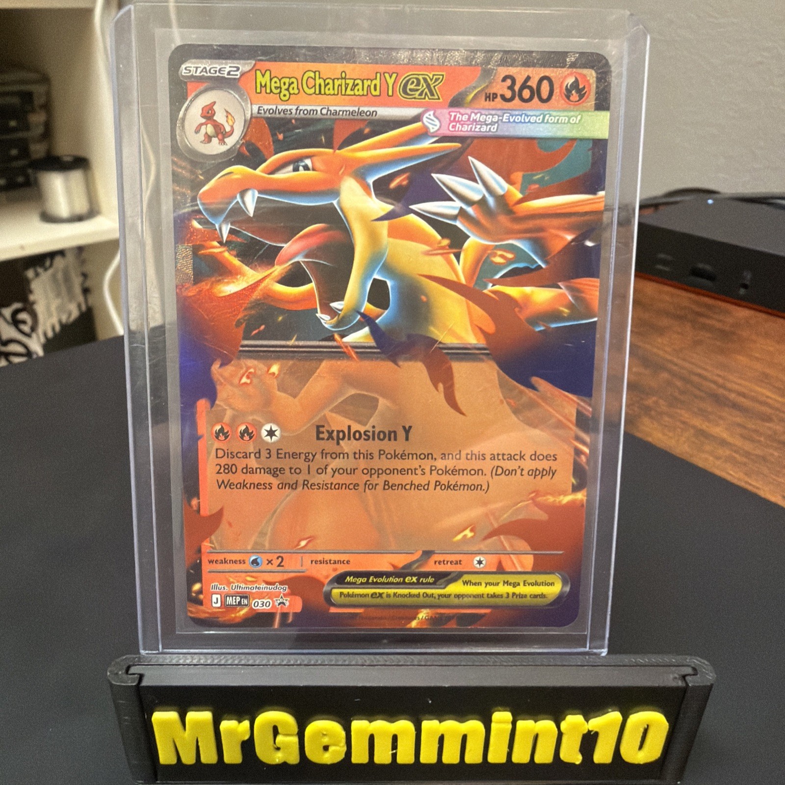 Mega Charizard Y EX 030 Promo Pokemon Card NM
