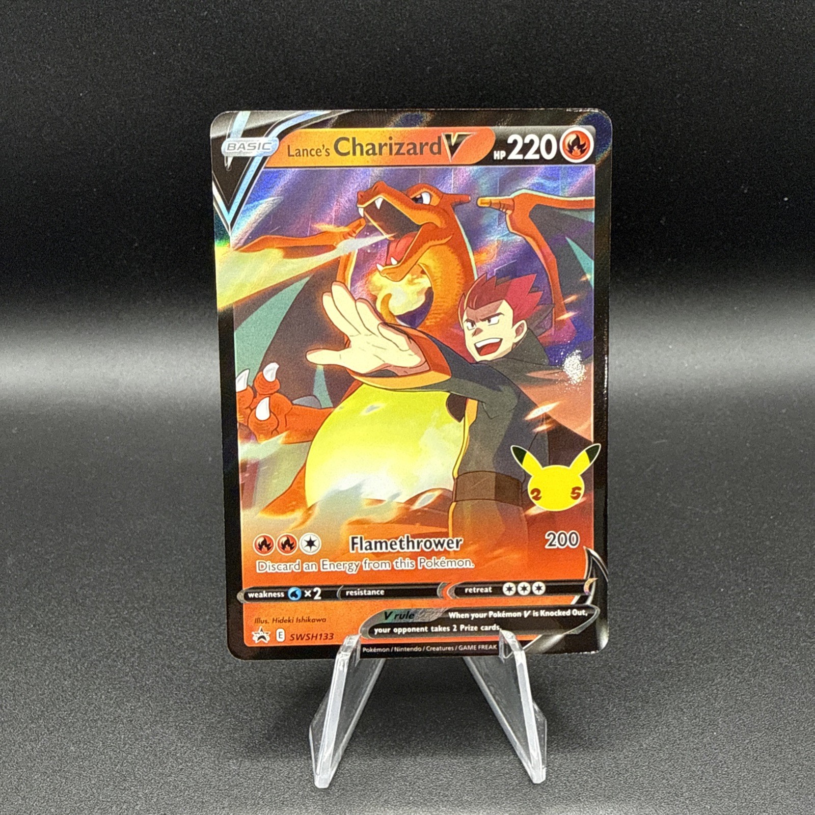 Lance’s Charizard V SWSH133 SWSH: Sword & Shield Promo Cards Holo