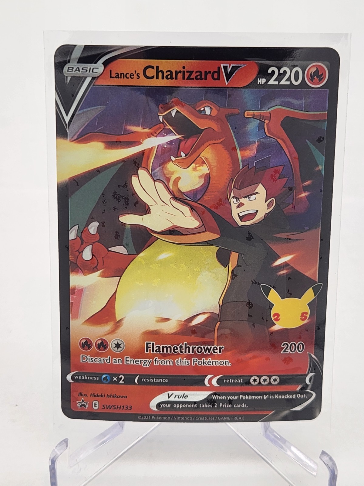 Lance’s Charizard V – Promo SWSH: Sword & Shield Promo Cards SWSH133 NM