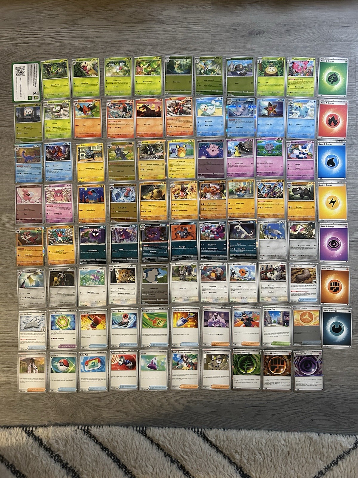 Perfect Order Master Set Starter – C/UC/Rh/H +1 Ex/Full Art/IR Read Description!