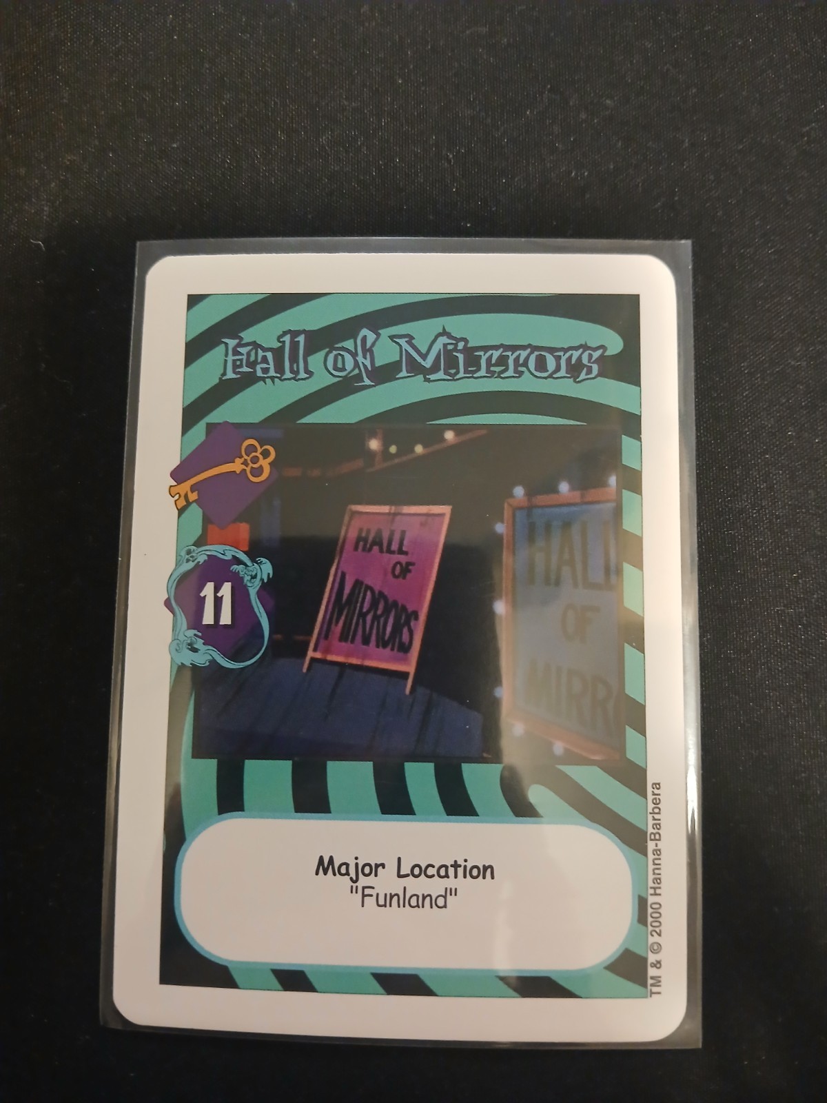 ULTRA RARE WHITE BORDER DEMO CARD HALL OF MIRRORS SCOOBY DOO FANS AND CCG