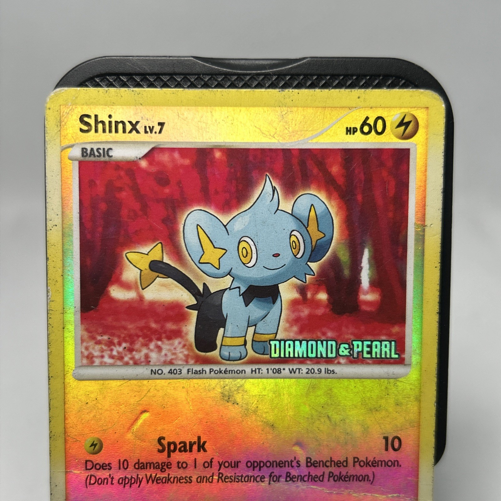 HP/DMG Shinx Stamped Reverse Holo Pokemon TCG Diamond & Pearl 98/130
