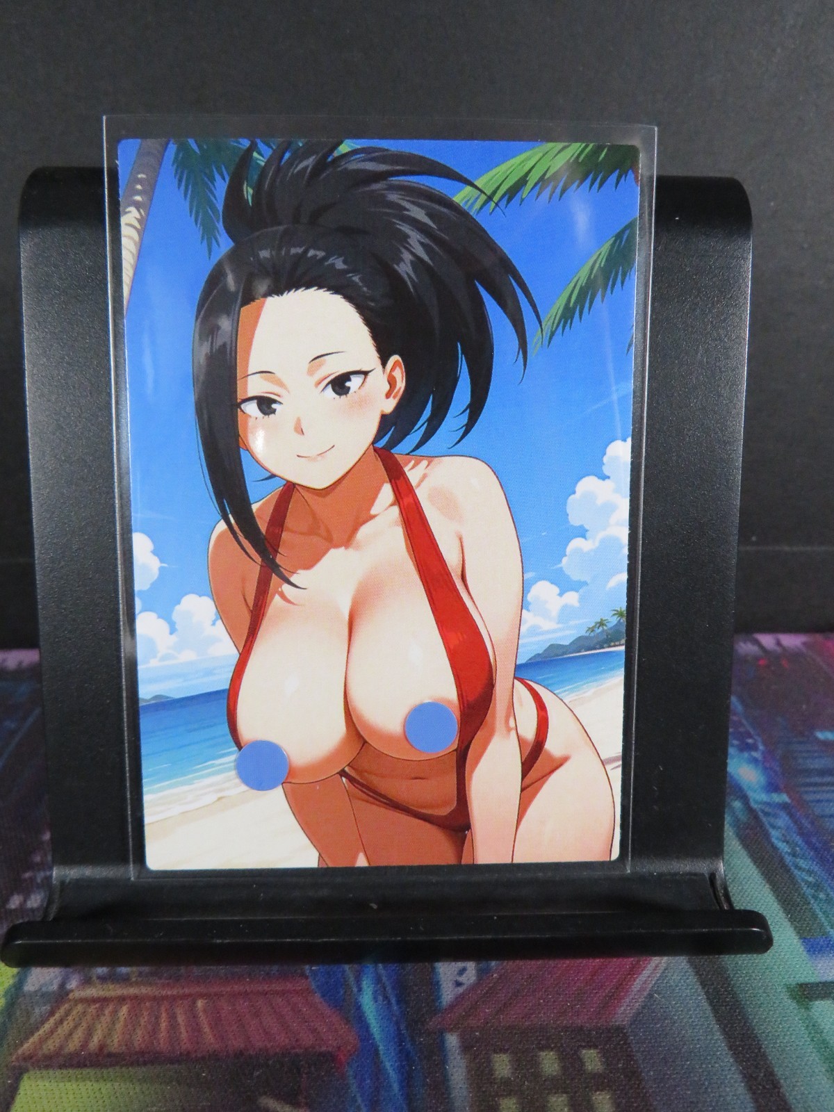 Momo Creati My Hero Academia MHA Custom Art Card NM Anime Waifu Collectible