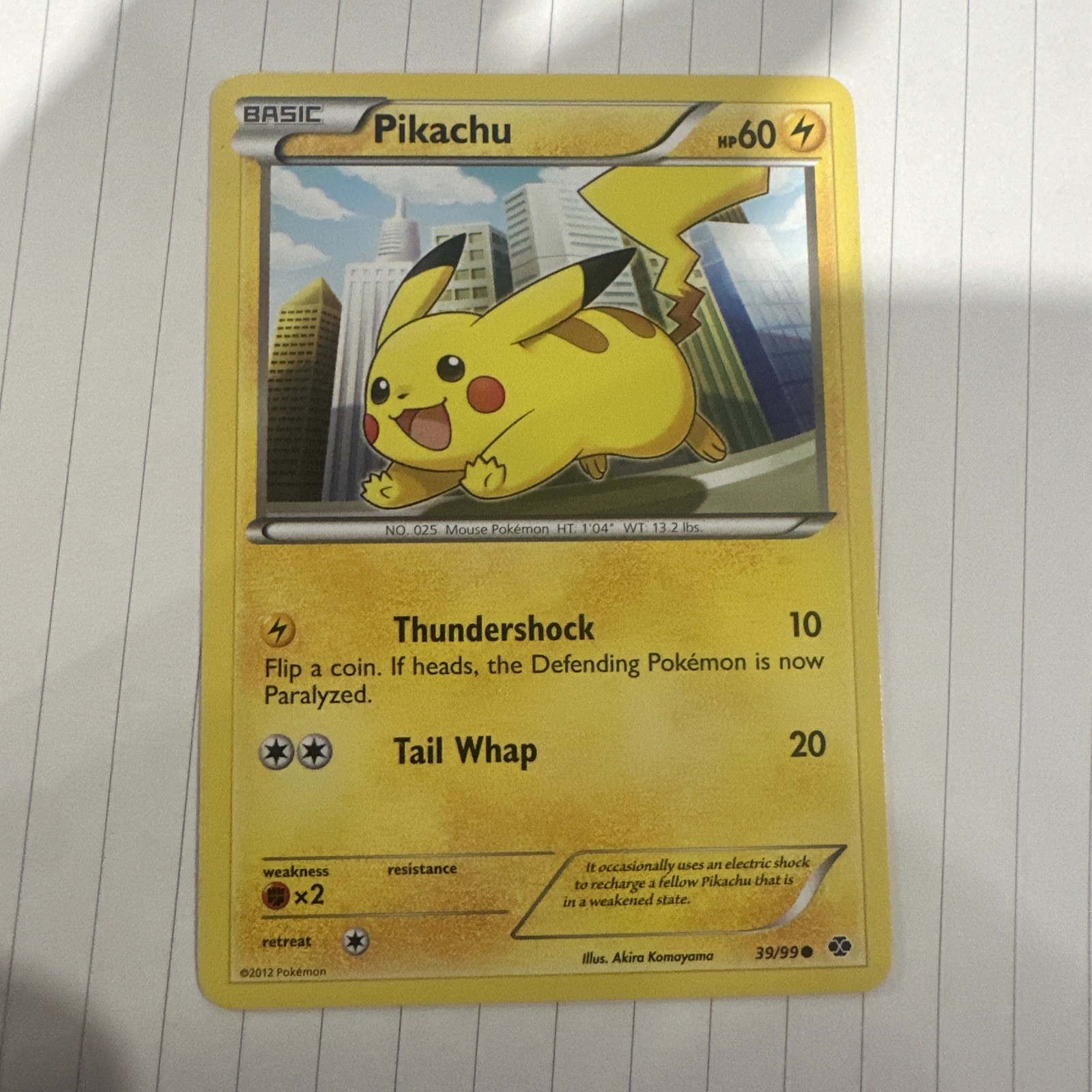 Pikachu 39/99 Next Destinies Regular