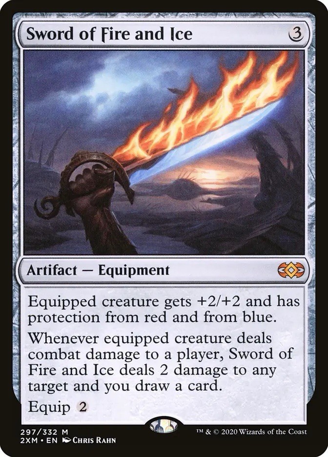 Sword of Fire and Ice Double Masters Regular