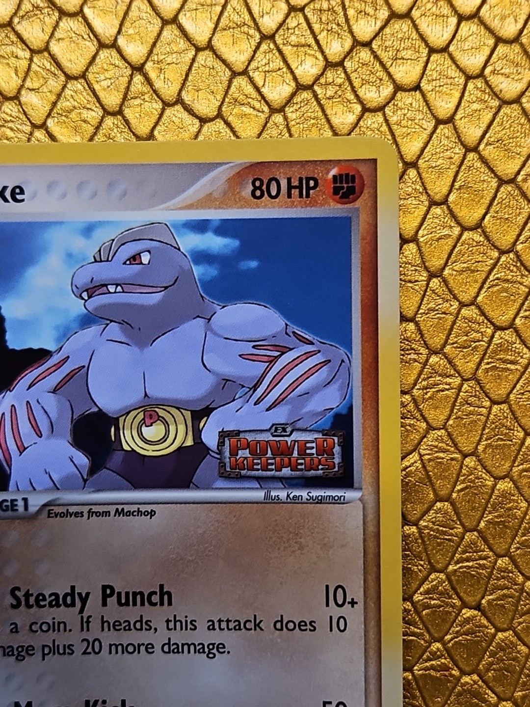 Machoke 33/108 Power Keepers Reverse Holo