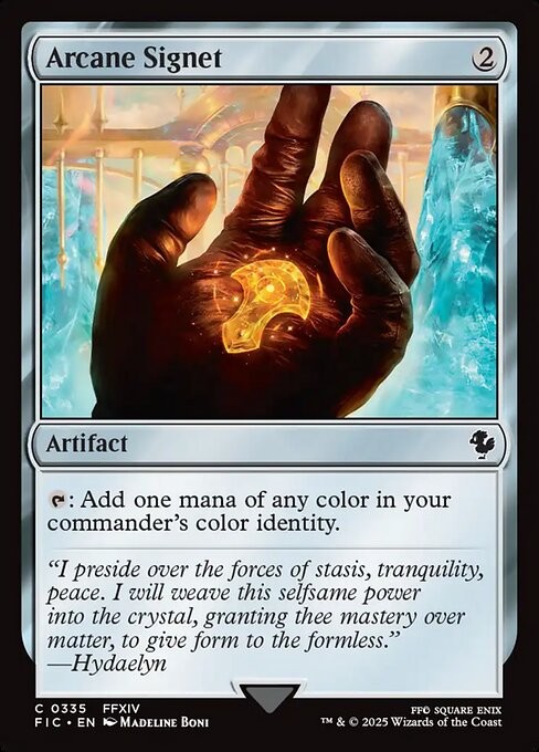 Arcane Signet (FF14) 335 C Normal FIC MTG NM