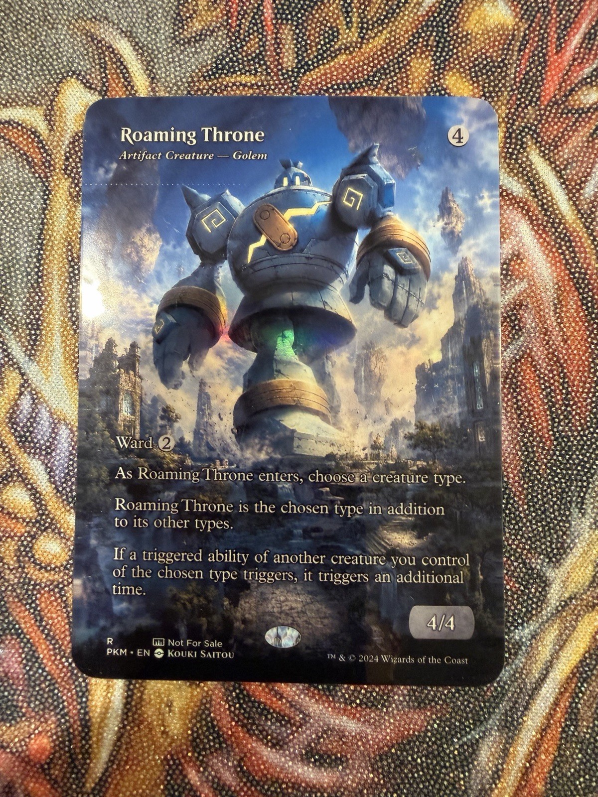 Roaming Throne CUSTOM ART GOLURK