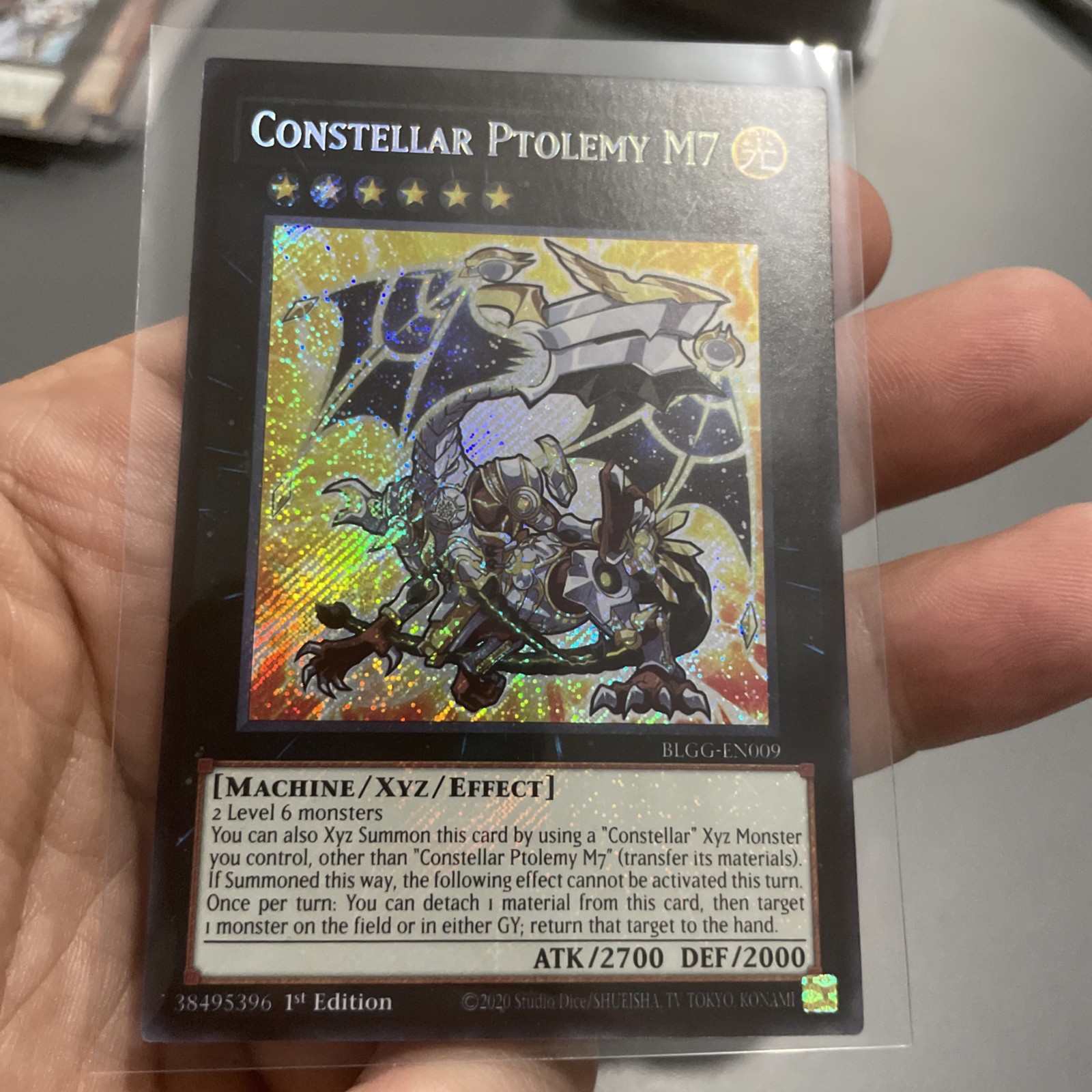 Constellar Ptolemy M7 BLGG-EN009 SECRET RARE NM! FREE SHIPPING! +Bonus Cards!