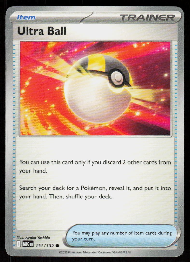 Ultra Ball 131/132 Common Prize Pack Series Cards Pokemon Near Mint