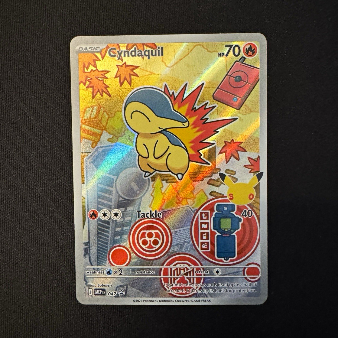 Cyndaquil – First Partner Series 2 – Mega Evolution Promos 047