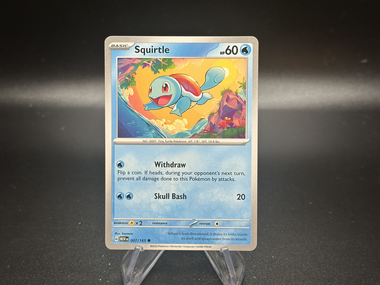 Squirtle – 7/165 Scarlet & Violet 151 – Pokémon TCG