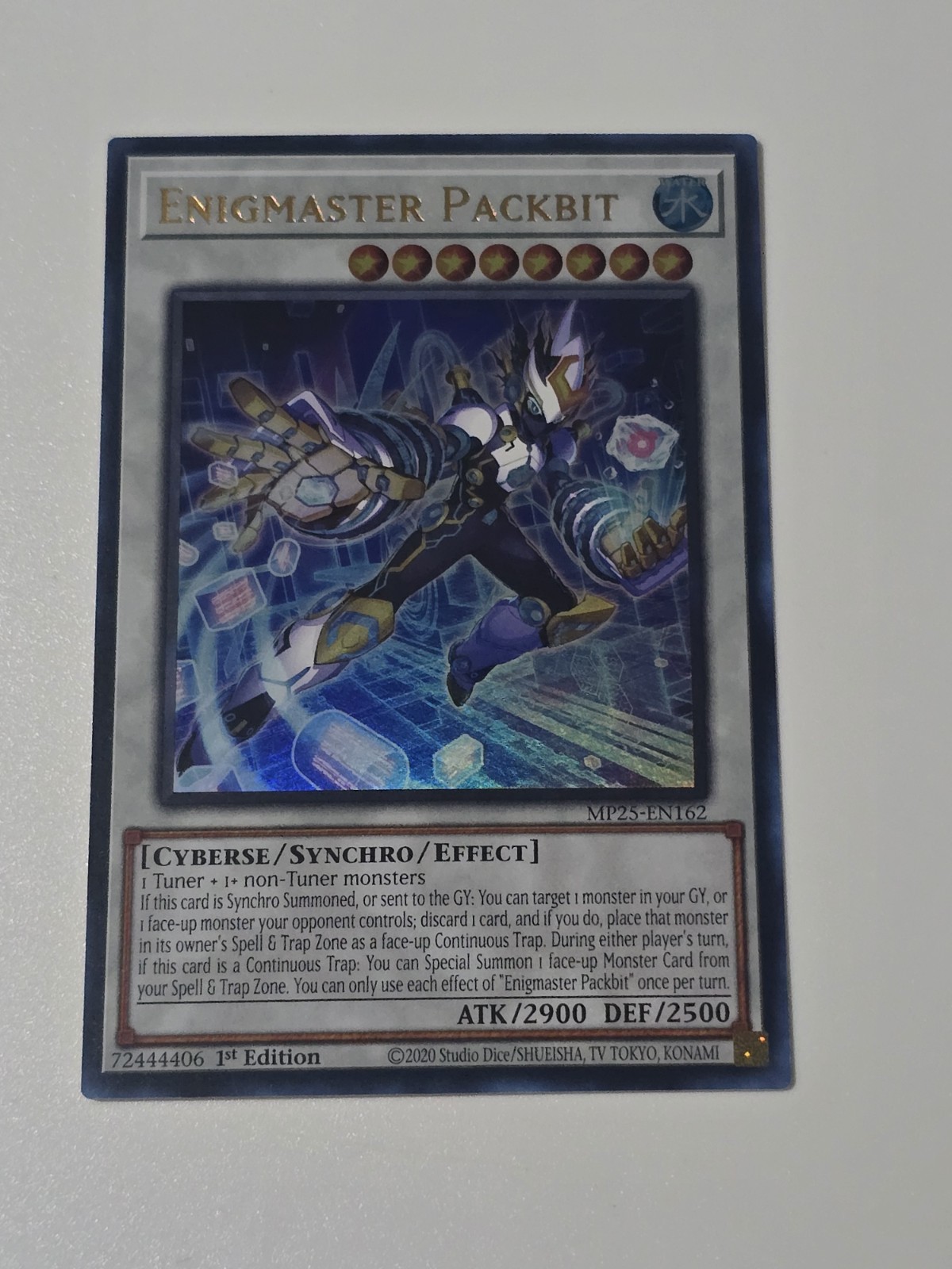 Enigmaster Packbit Ultra Rare MP25-EN162 2025 Mega Pack NM Yugioh