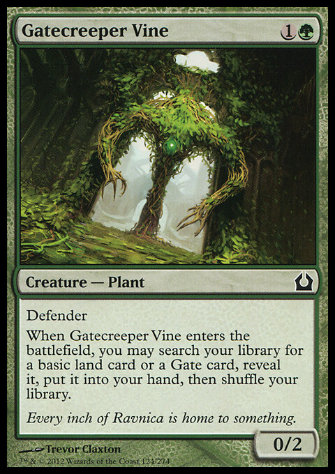 Magic the Gathering MTG Gatecreeper Vine (124) Return to Ravnica LP