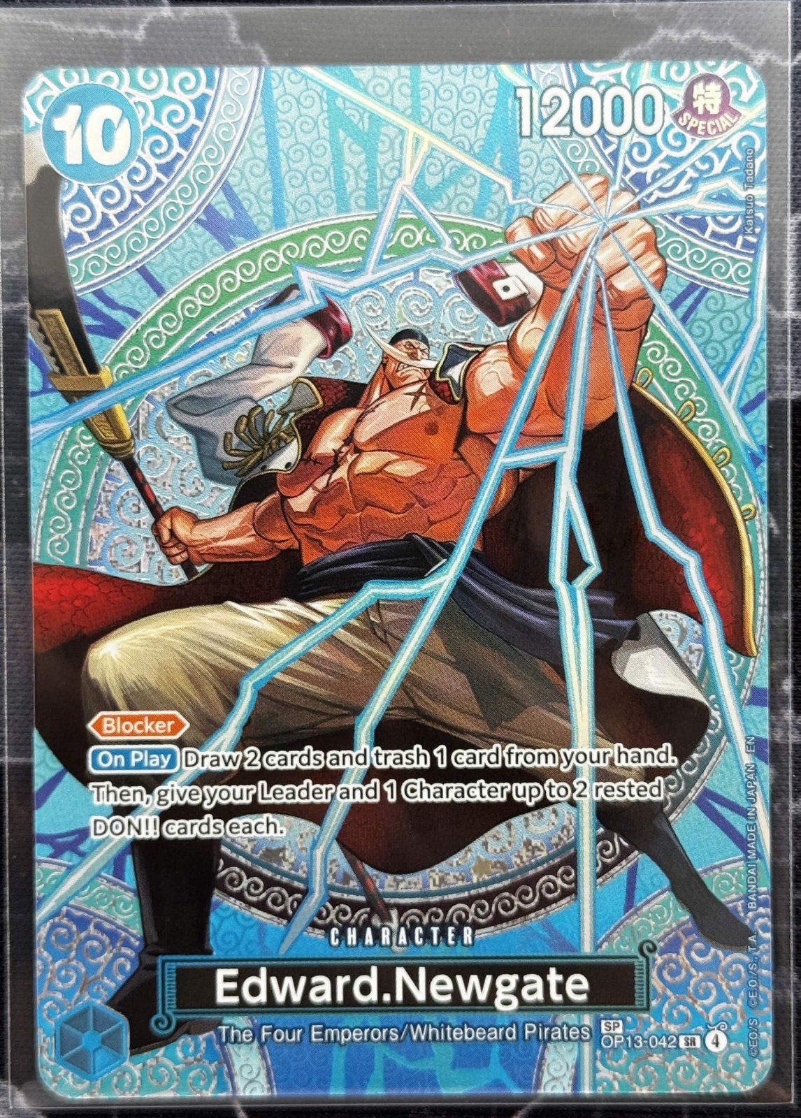 Edward Newgate (SP) One Piece NM | OP13-042 | Adventure on Kami Island | English