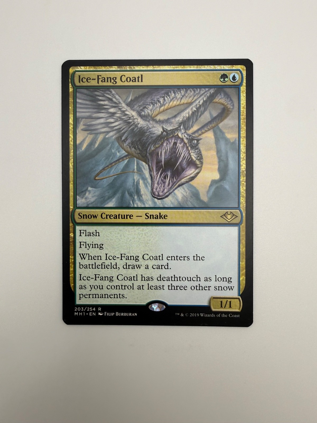 Ice-Fang Coatl MTG