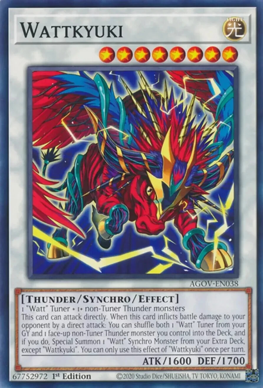 YUGIOH Watt Deck Complete 41- Cards