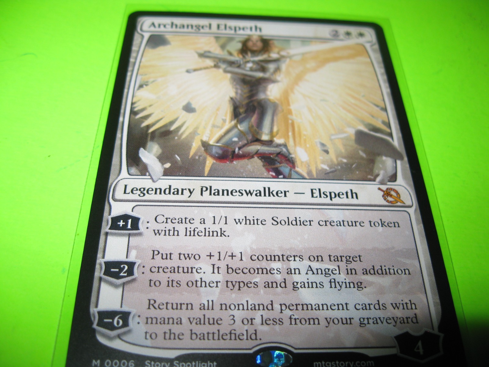 Archangel Elspeth – March of the Machine – NM-Mint – MTG